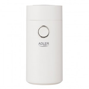 Adler | AD 4446ws | Coffee Mill | 150 W | Coffee beans capacity 75 g | Number of cups pc(s) | White